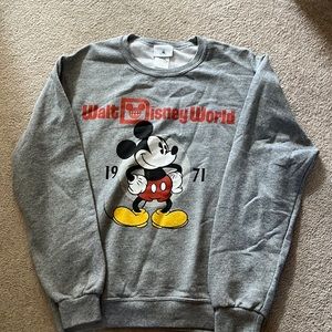 Disney crew neck sweatshirt.